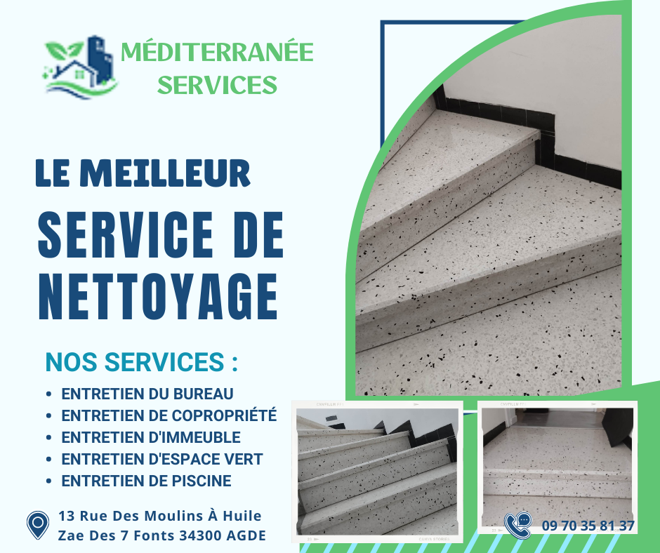 Entreprise de nettoyage de bureau Agde
